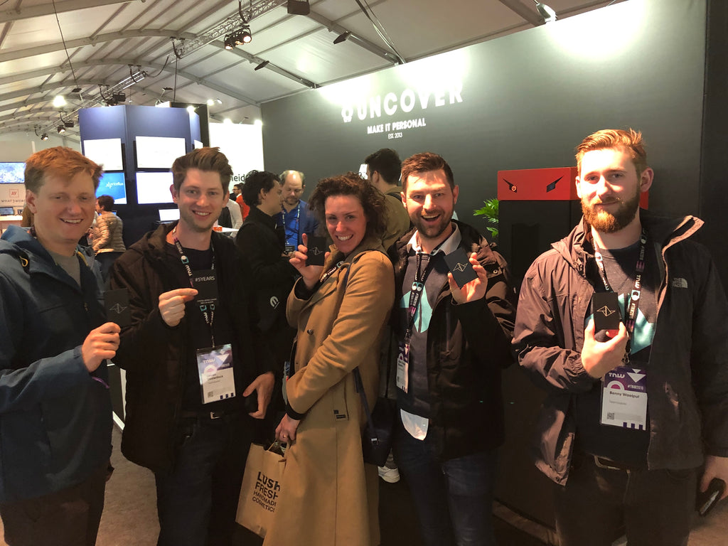 We were present at The Next Web 2019 to engrave.