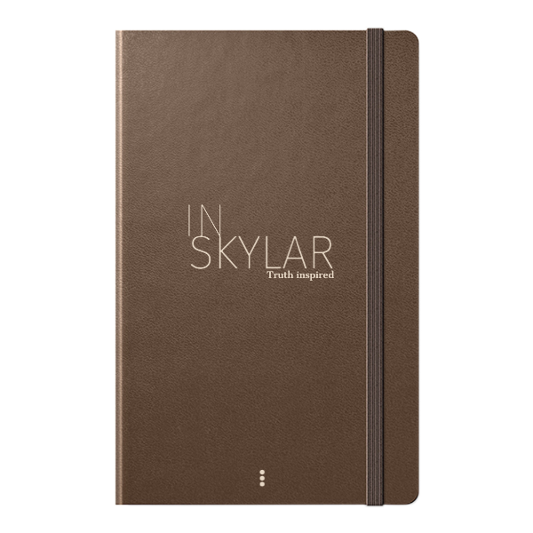 Design your own Moleskine hardcover large brown