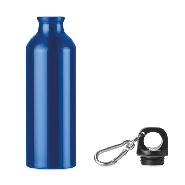 Aluminium drinking bottle 750 ml blue