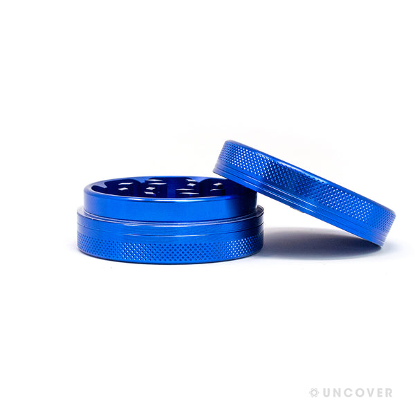 aluminium grinder blue
